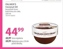Hebe Brazylijski krem kokosowy do ciała Palmer's Coconut Oil oferta