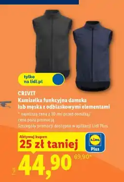 Lidl Kamizelka funkcjonalna męska CRIVIT oferta