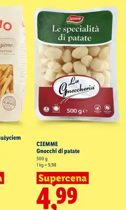 Lidl Gnocchi Ciemme oferta
