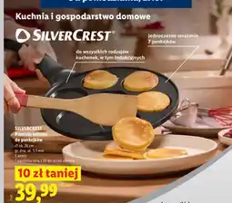Lidl Patelnia żeliwna do pankejków Silvercrest oferta