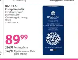 Hebe Trehalozowy krem przywracający równowagę do twarzy Basiclab Complementis oferta