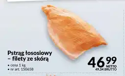 Makro Pstrąg łososiowy filety ze skórą oferta