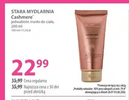 Hebe Jedwabiste masło do ciała Stara Mydlarnia Cashmere oferta