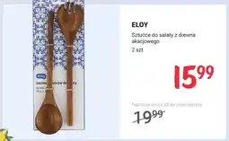 Rossmann Sztućce do sałaty z drewna akacjowego Eloy oferta