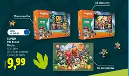Lidl Puzzle LUPILU PSI Patrol 20 elementów oferta