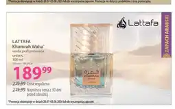 Hebe Woda perfumowana unisex Lattafa Khamrah Waha oferta