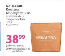 Hebe Kreatyna Monohydrat + B6 suplement diety mango-marakuja Natu.Care oferta
