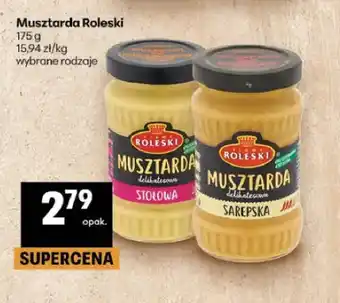 Delikatesy Centrum Musztarda stołowa Roleski oferta
