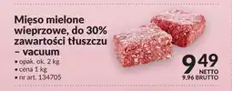 Makro Mięso mielone wieprzowe do 30% zawartości tłuszczu vacuum oferta