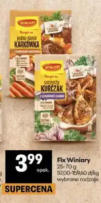 Delikatesy Centrum Fix Winiary Pomysł na pełne danie Karkówka oferta
