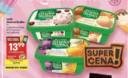 Delikatesy Centrum Lody śmietankowe z sosem z wiśni Zielona Budka oferta