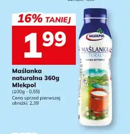 Hitpol Maślanka naturalna Mlekpol oferta