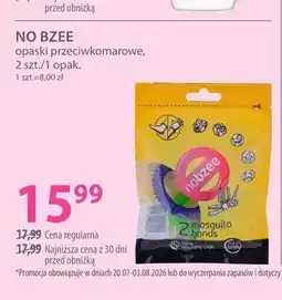 Hebe Opaski przeciwkomarowe No Bzee oferta