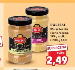 Kaufland Musztarda Sarepska Roleski oferta