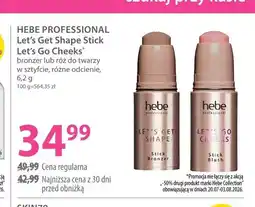 Hebe Róż do twarzy w sztyfcie Hebe Professional Let's Go Cheeks oferta