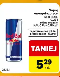 Carrefour Express Napój Red Bull oferta