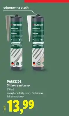 Lidl Silikon sanitarny Parkside biały oferta
