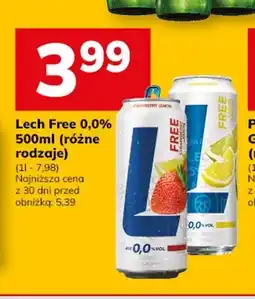 Hitpol Piwo bezalkoholowe Lech Free Active Hydrate oferta