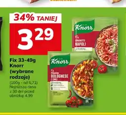 Hitpol Fix Pikantne Bolognese z chili Knorr oferta