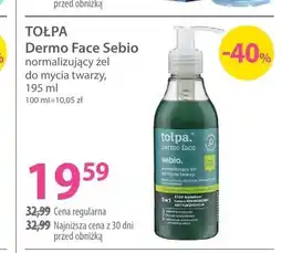 Hebe Żel do mycia twarzy normalizujący Dermo Face Sebio Tołpa oferta