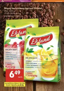 Delikatesy Centrum Napój herbaciany instant Ekland o smaku malinowym oferta