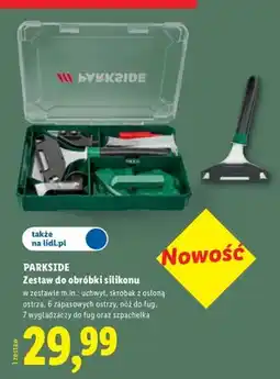 Lidl Zestaw do obróbki silikonu Parkside oferta