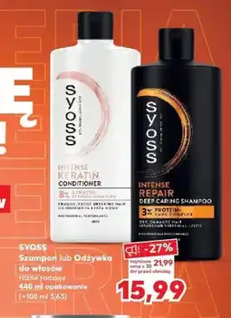 Kaufland Szampon do włosów Syoss Intense Repair oferta