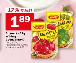 Hitpol Galaretka o smaku malinowym Winiary oferta