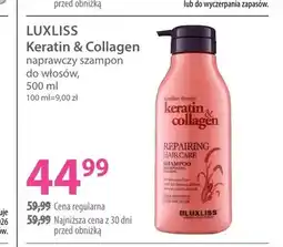 Hebe Szampon do włosów Luxliss Keratin & Collagen oferta