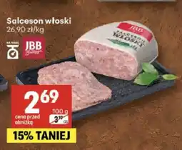 Delikatesy Centrum Salceson włoski JBB Bałdyga oferta