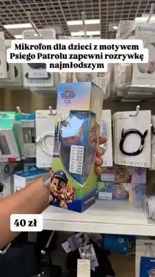 Pepco Mikrofon dla dzieci Paw Patrol oferta