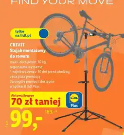 Lidl Stojak montażowy do roweru CRIVIT oferta