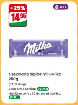 Dino Czekolada Alpine Milk Milka oferta
