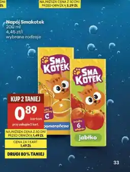 Delikatesy Centrum Napój Smakotek Pomarańcza oferta