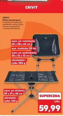 Kaufland Stolik kempingowy Crivit oferta
