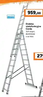 Bricoman Drabina wielofunkcyjna Corda Krause 3x11 stopni oferta