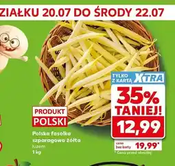 Kaufland Fasolka szparagowa żółta polska oferta