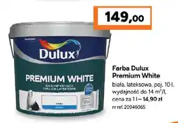 Bricoman Farba Dulux Premium White biała oferta