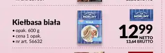 Makro Kiełbasa biała Morliny oferta