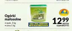 Makro Ogórki małosolne oferta