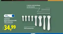 Lidl Zestaw opasek do kabli PARKSIDE 1000 elementów oferta