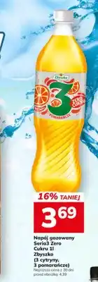Hitpol Napój gazowany Zbyszko Seria3 Zero Cukru 3 Pomarańcze oferta