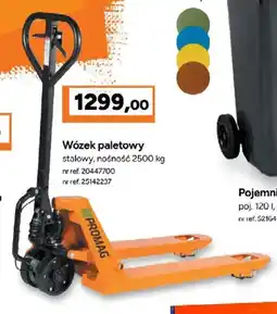 Bricoman Wózek paletowy stalowy Promag oferta