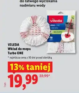 Lidl Wkład do mopa Vileda Turbo ONE oferta
