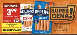 Delikatesy Centrum Parówki Berlinki z szynki oferta