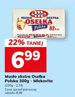 Hitpol Masło ekstra Osełka Polska Mlekovita oferta