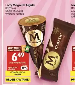 Delikatesy Centrum Lody Magnum Hazelnut Algida oferta