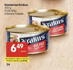 Delikatesy Centrum Konserwa Gulasz angielski Krakus oferta