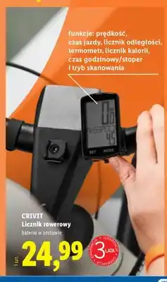 Lidl Licznik rowerowy Crivit oferta