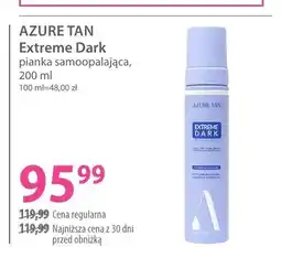 Hebe Pianka samoopalająca Azure Tan Extreme Dark oferta